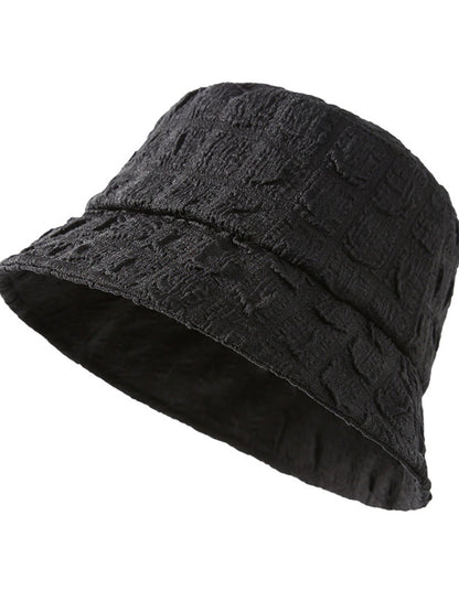 Lightweight Textured Bucket Hat