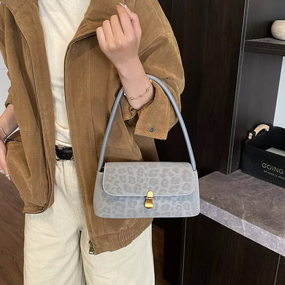 Leopard Print Shoulder Bag