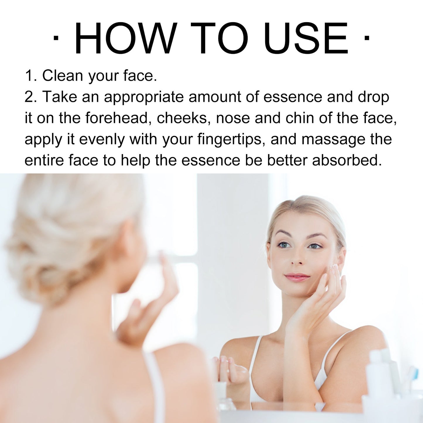 OUHOE Ferulic Acid Serum, Lighten Fine Lines And Spots Revitalize Skin Delicate Pores Repair Dry Skin Moisturize