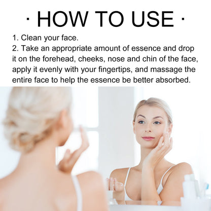 OUHOE Ferulic Acid Serum, Lighten Fine Lines And Spots Revitalize Skin Delicate Pores Repair Dry Skin Moisturize