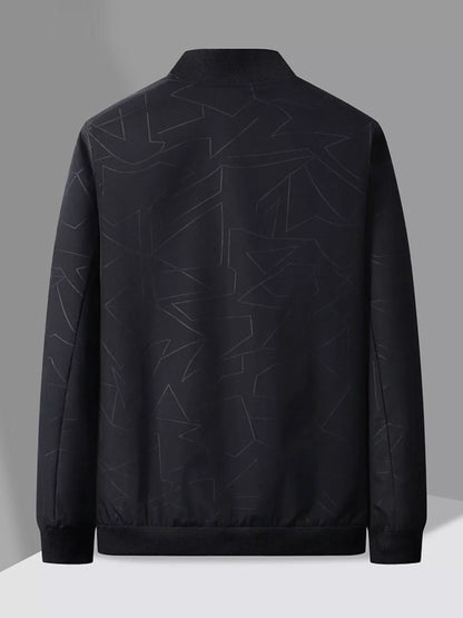 Men's Plus Size Lightweight Zip Up Jacket