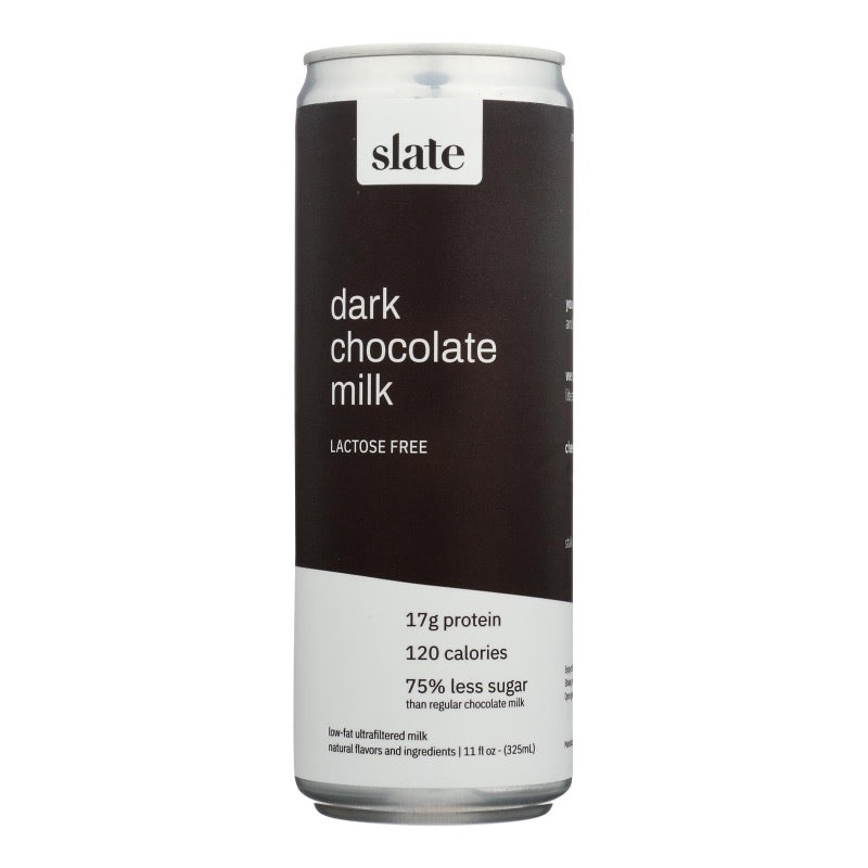 Slate Milk Low Fat Dark Chocolate 11oz Aseptic (Pack of 12)