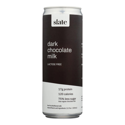Slate Milk Low Fat Dark Chocolate 11oz Aseptic (Pack of 12)