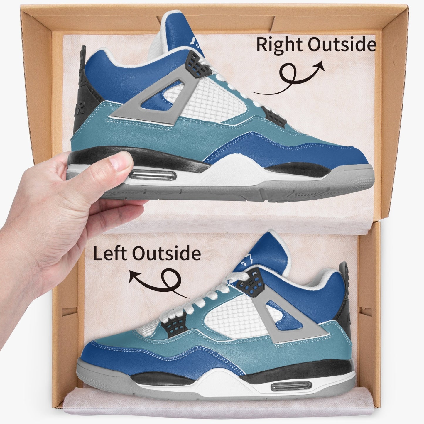 SHO-001GY-24 Air Jordan Basketball Sneakers