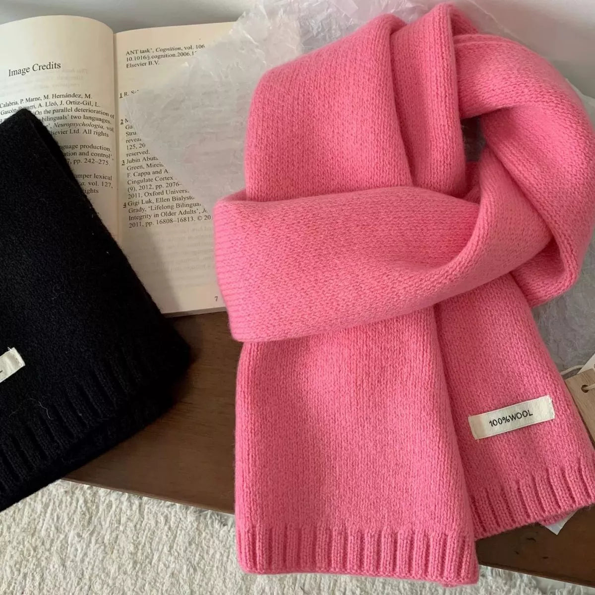 Warm Knitted Scarf