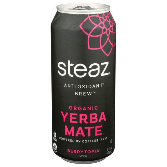 Steaz Yerba Mate Brytopia, 12 Pack, 16 Fl. Oz Per Bottle