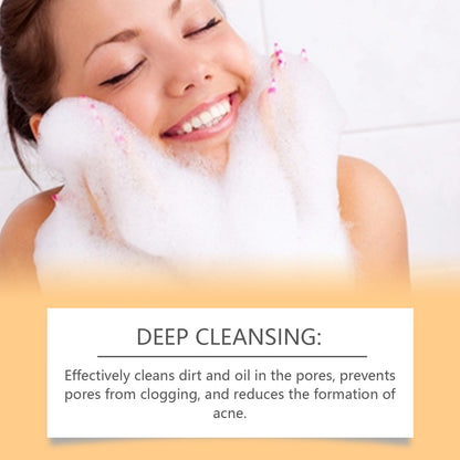 OUHOE Clean The Body Soap, Deeply Clean The Skin Moisturizing Soap Fragrance Rich Foam Body Care