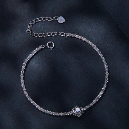 925 Sterling Silver Zircon Bracelet