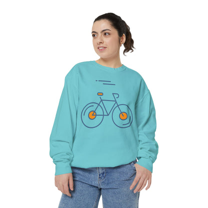 SW-063ML-24 Unisex Warm Garment-Dyed Sweatshirt