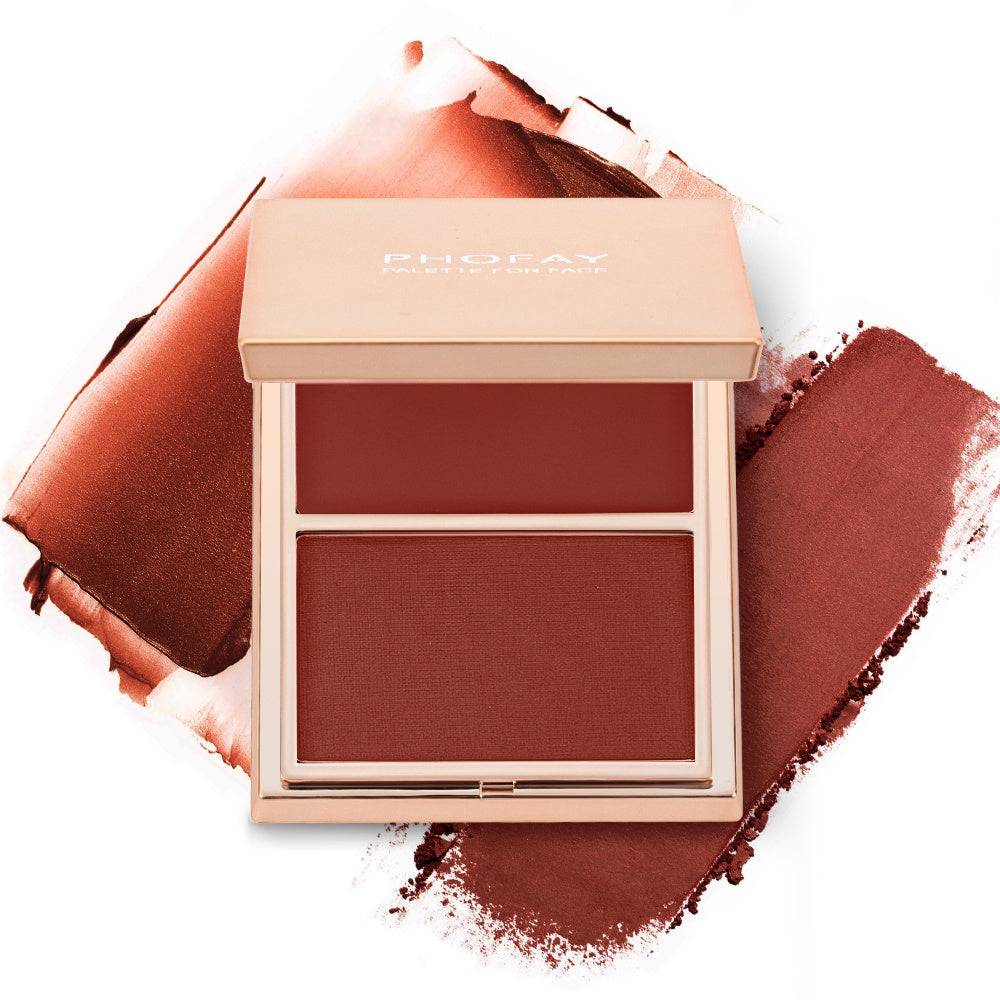 Phofay Double-Take Cream & Powder Blush Duo