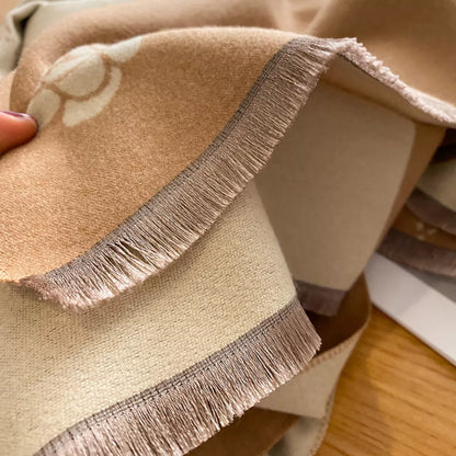 Raw Hem Scarf