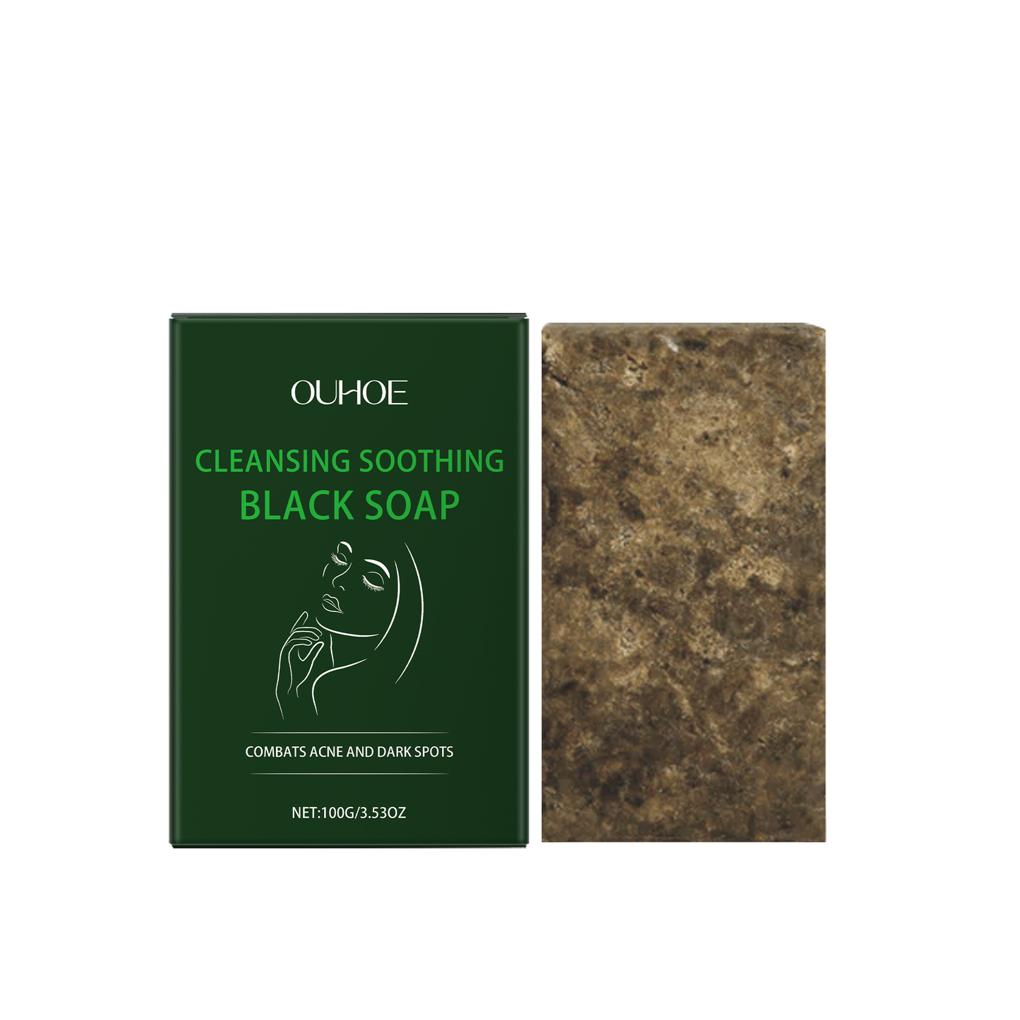 OUHOE Cleansing Soap, Gently Cleanses Face, Moisturizes Skin, Moisturizes Skin, And Purifies Skin