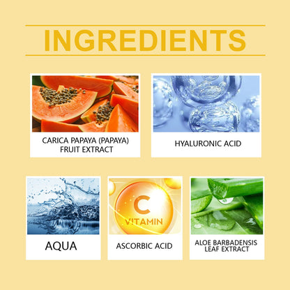 OUHOE Vitamin C Facial Essence, Hydrating And Moisturizing Facial Care, Soft And Smooth Improve Skin Moisturizing Essence