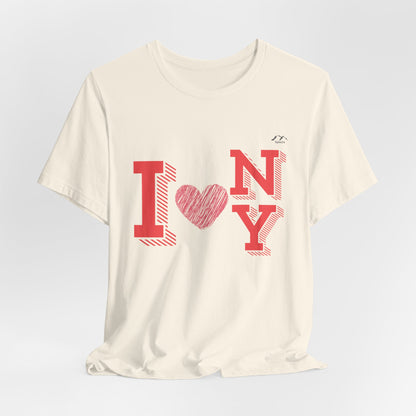 TS-080ML-24 I Love NY Newyork T Shirt Gift