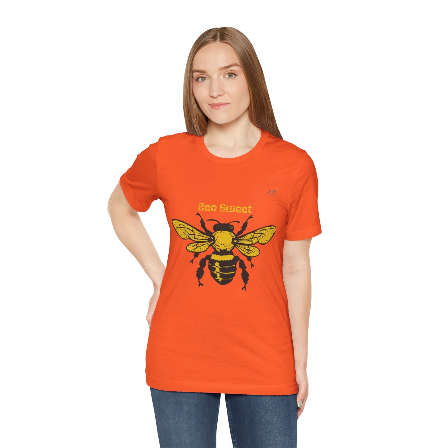 TS-012ML-24 women’s Bee shirt  Lover Gift Honeybee Art Design