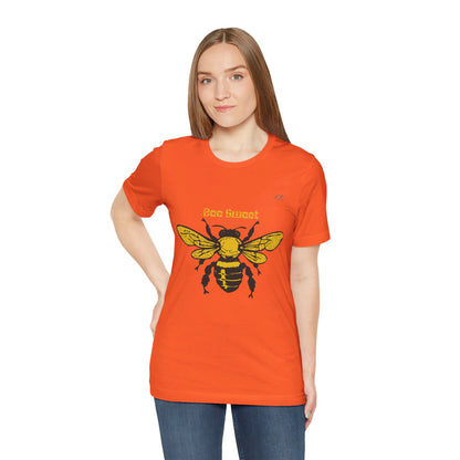 TS-012ML-24 women’s Bee shirt  Lover Gift Honeybee Art Design