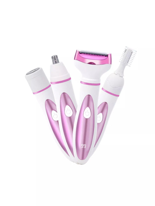 4-in-1 Multifunctional USB Rechargeable Painless Electric Hair Remover