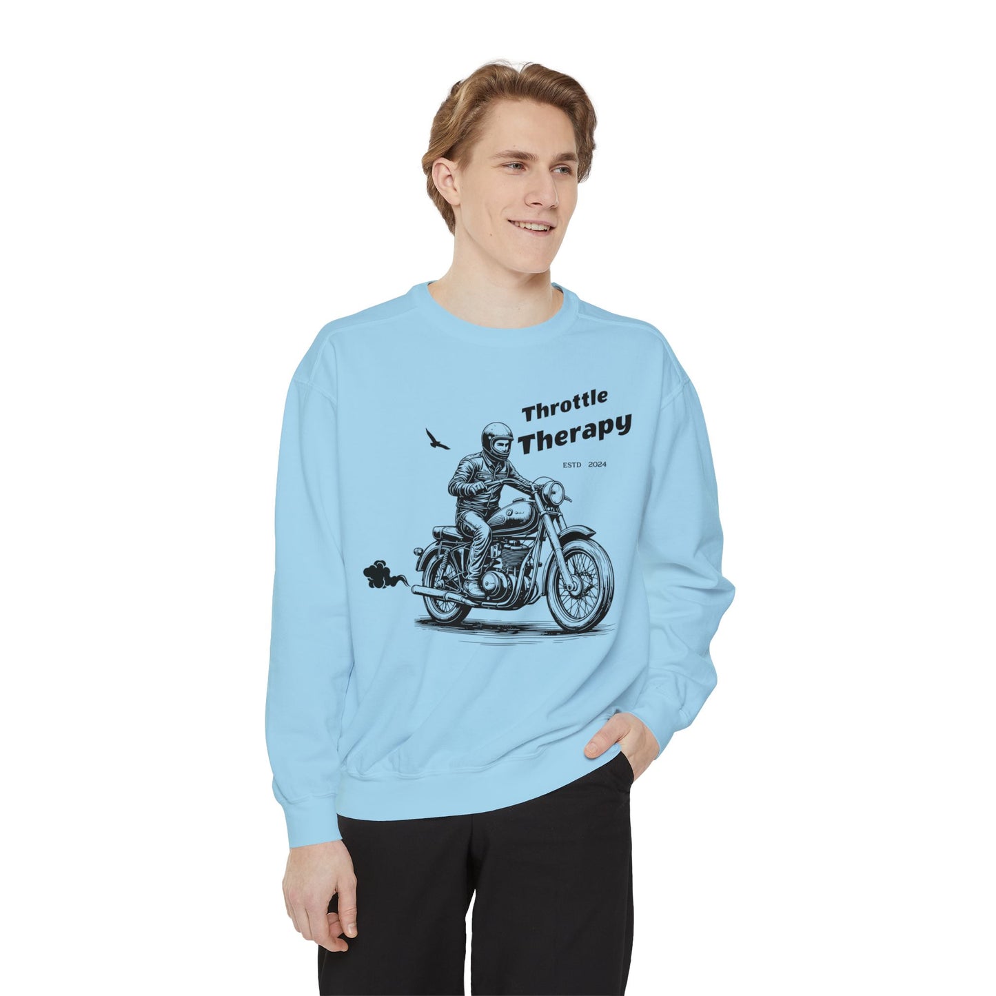 SW-064ML-24 Comfy Bike lover Sweatshirt