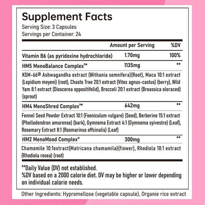 Happy Mammoth Hormone Harmony Vegan Capsules