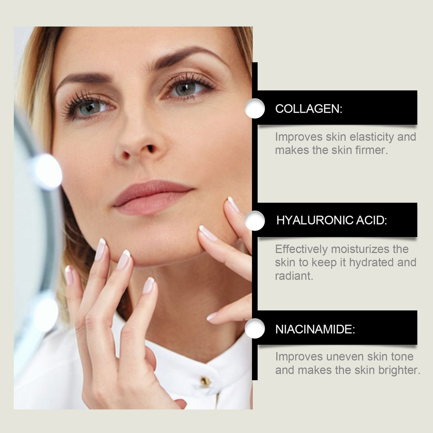 Wiyun Collagen Moisturizer,  Gentle, Hydrating Daily Skin Care Moisturizer For Delicate And Smooth Facial Skin