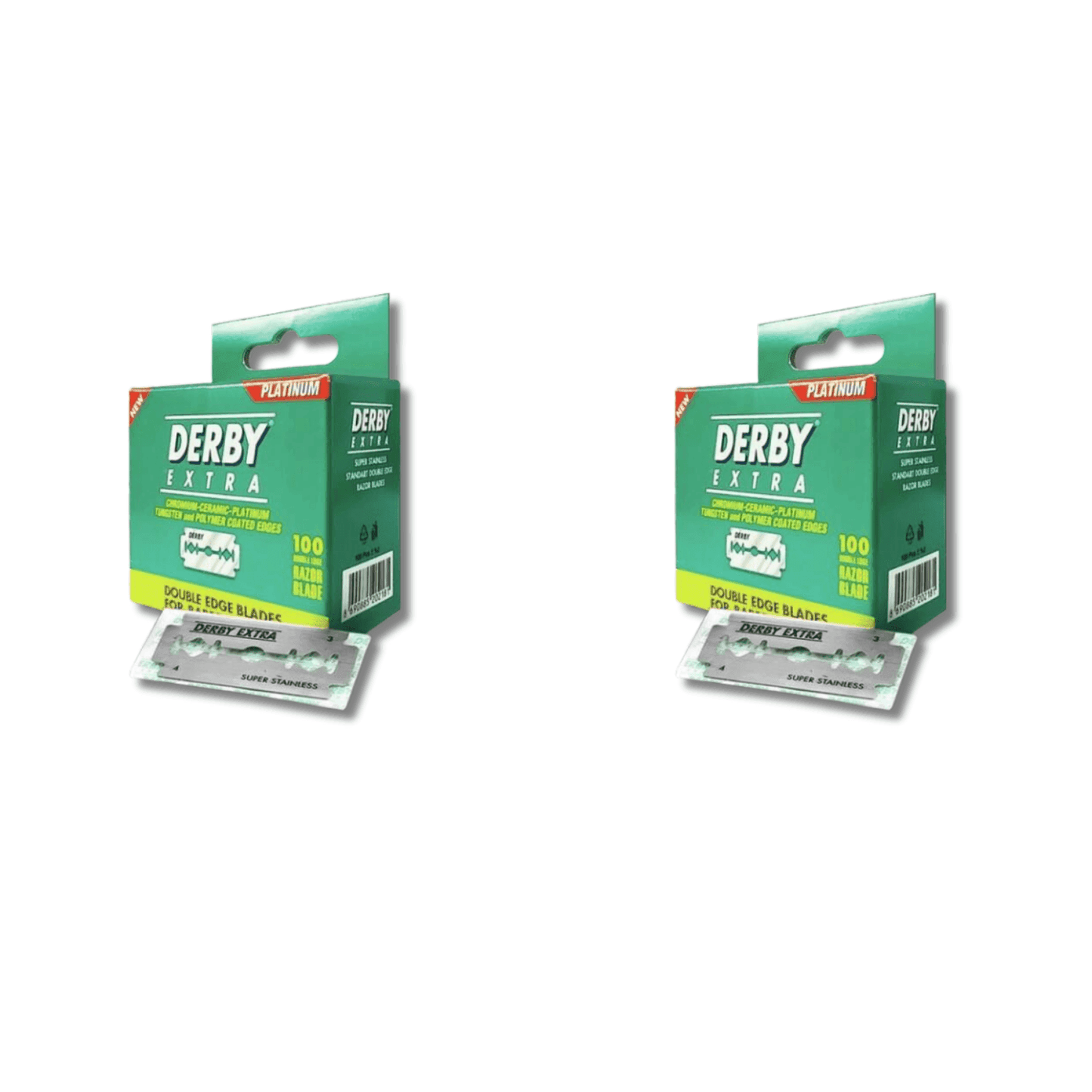 Derby Extra Mini Double Edge Razor Blades 100 Ct