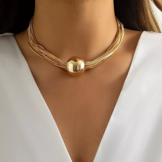 Multi Layered Adjustable Necklace