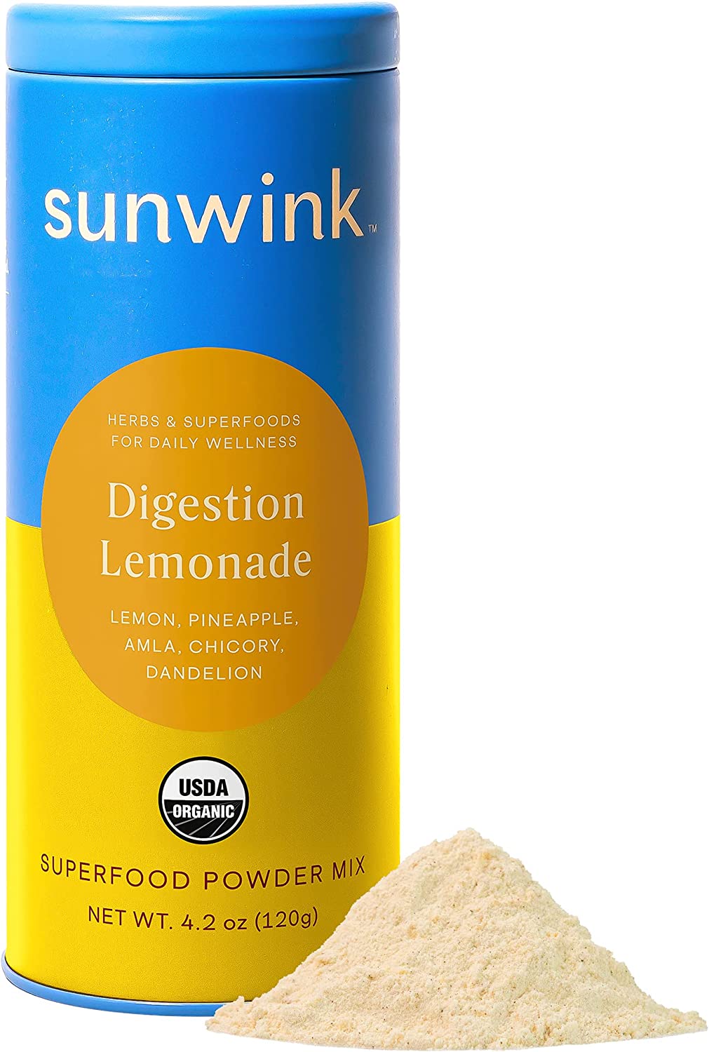 Sunwink Digestion Lemonade Powder Mix - 4.2 Oz