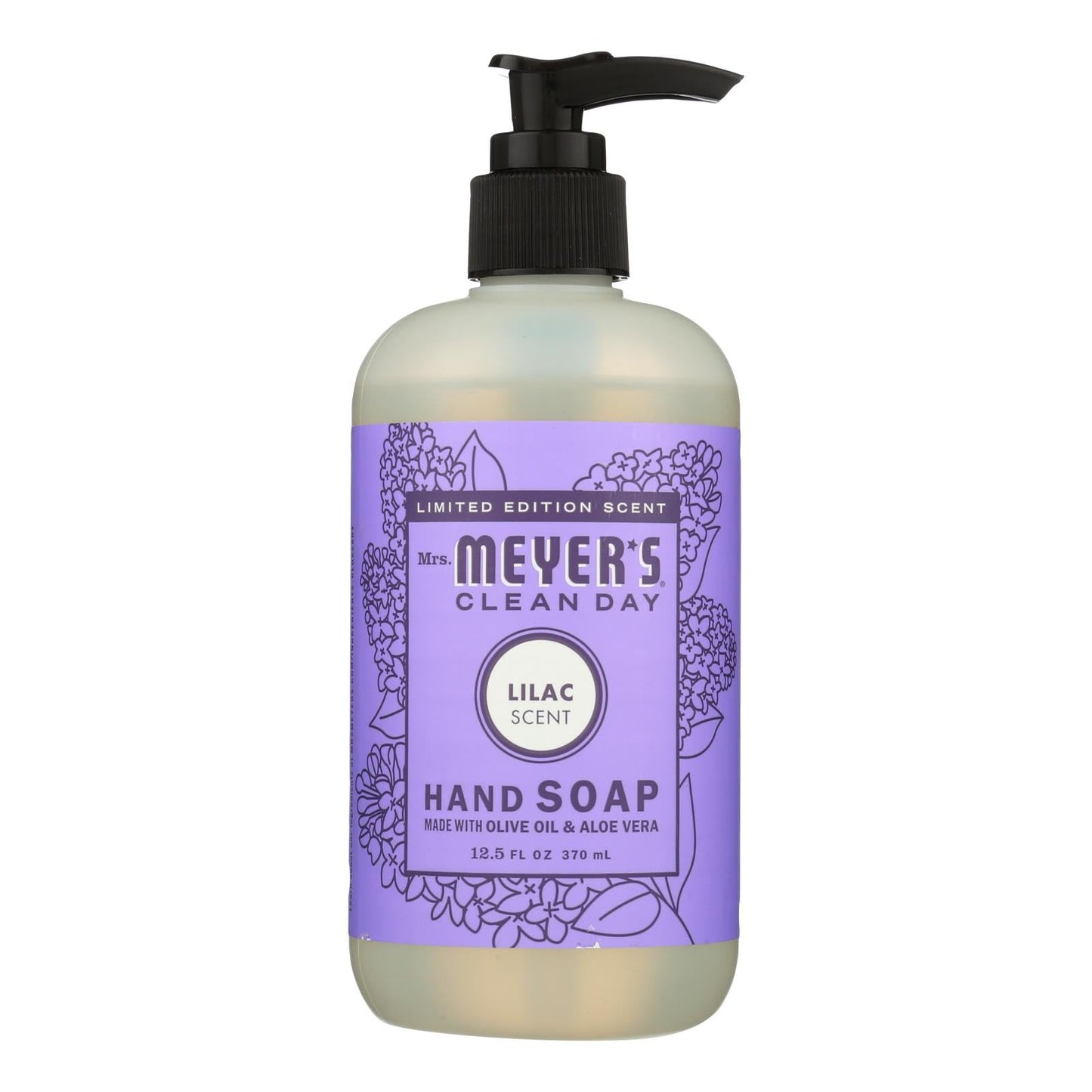 Mrs. Meyer's Clean Day Liquid Hand Soap - Lilac - 6 Pack - 12.5 Fl Oz Each