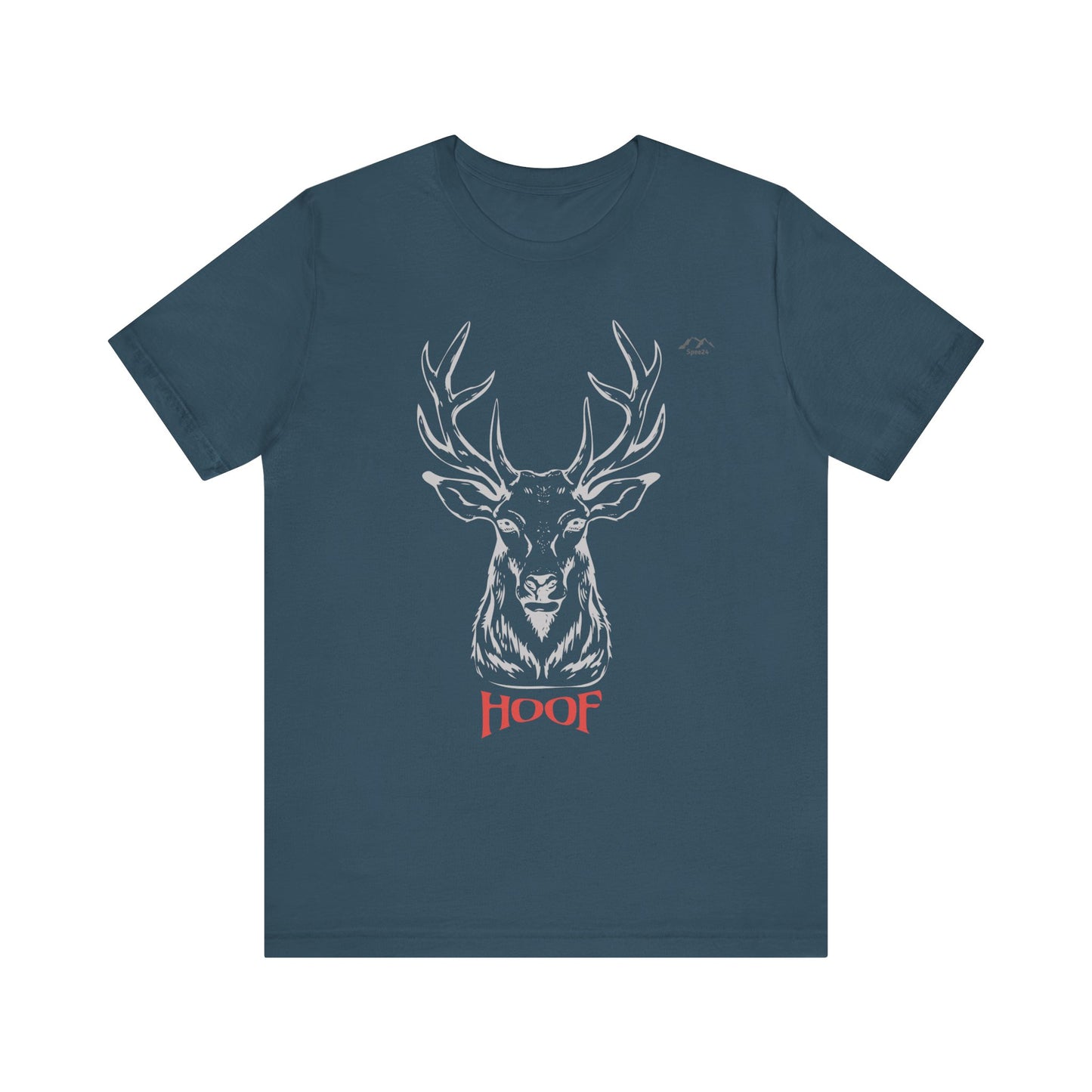 TS-032ML-24 Mule Deer T-Shirt Wildlife Art Mule Deer Design