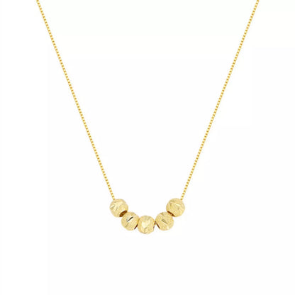 925 Sterling Silver Beaded Necklace