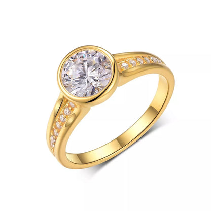 1.2 Carat Moissanite 925 Sterling Silver Ring