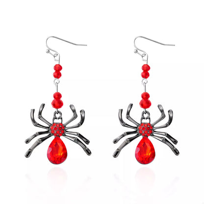 Halloween Spider Dangle Earrings
