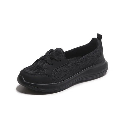 Round Toe Lace Up Sneakers