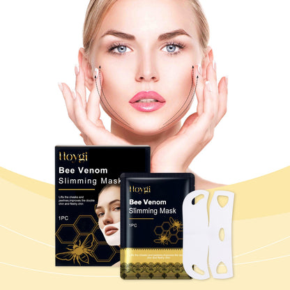 Hoygi Bee Venom Lift Mask Facial V-Chin Lift Hydrating And Moisturizing Hanging Ear Treatment Mask