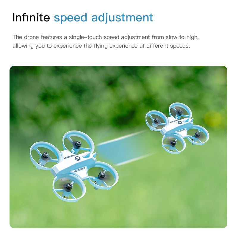 S4 Blue Simulator Dual Electric Drone