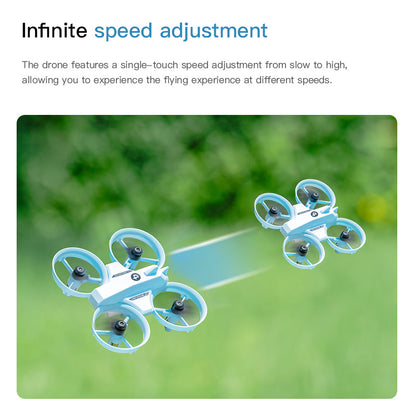 S4 Blue Simulator Dual Electric Drone