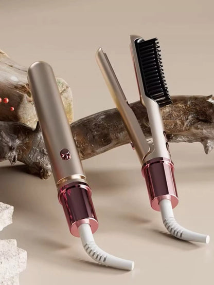 Portable Heated Straightening Comb