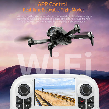 X5-2.8-inch Screen Control - Dual Electric Drone--black