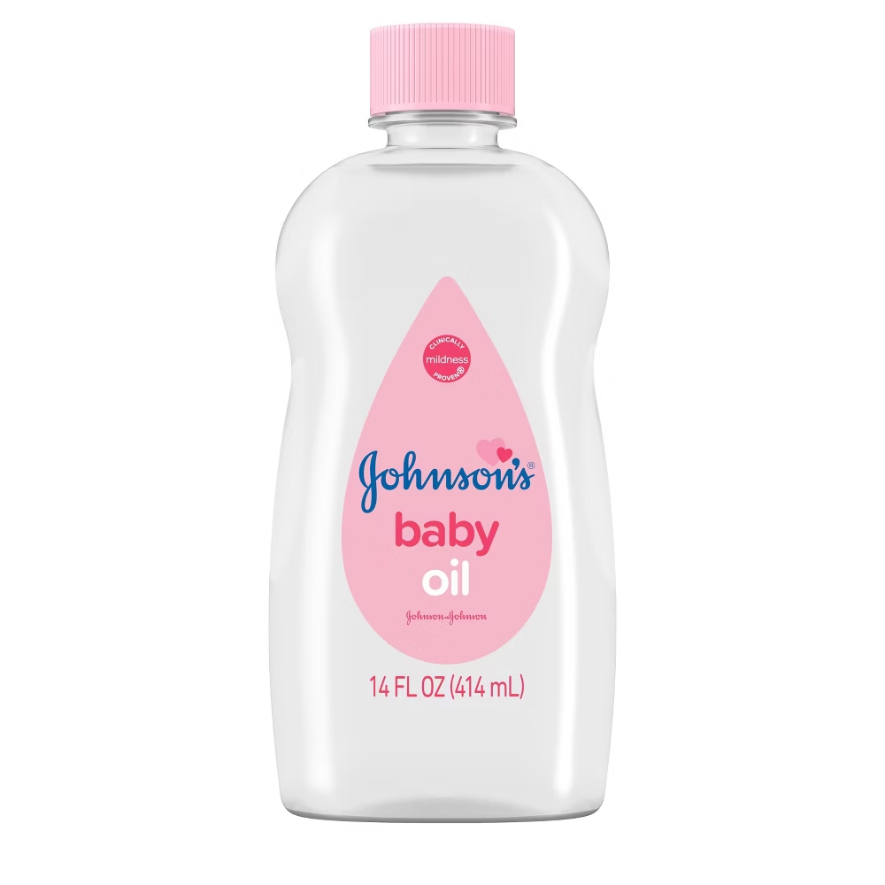 Johnson's Pure Mineral Baby Oil (14 oz)