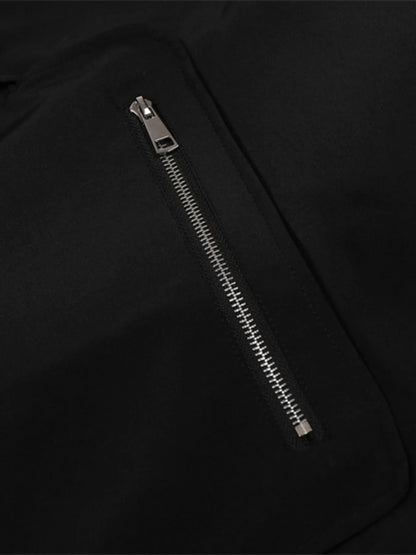 Men's Zip Front Jacket with Pockets