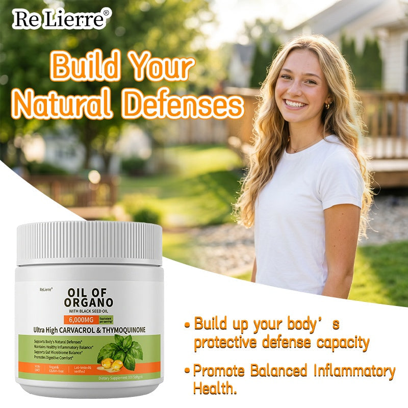 RELIERRE Oregano Oil Soft Capsules