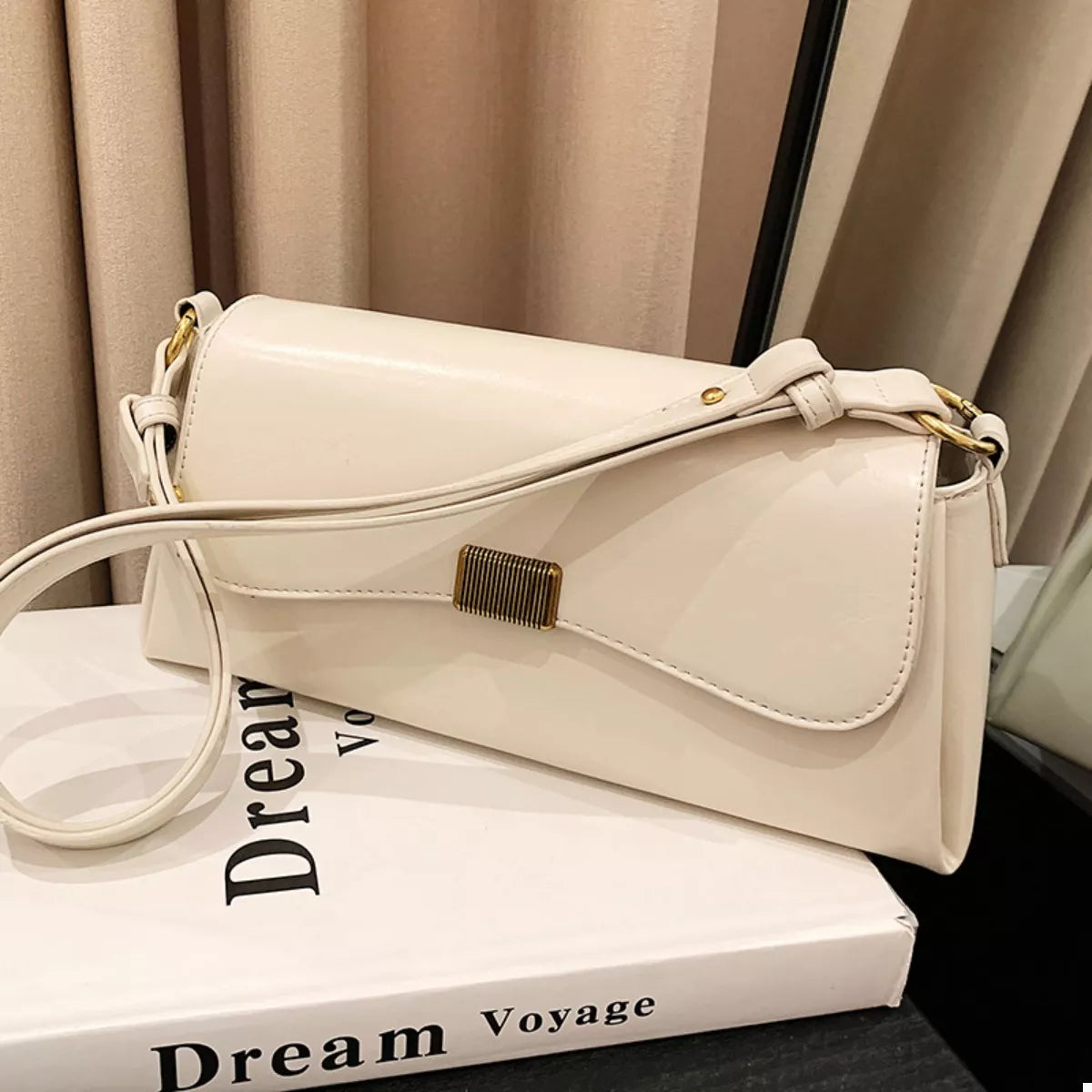 PU Leather Shoulder Bag