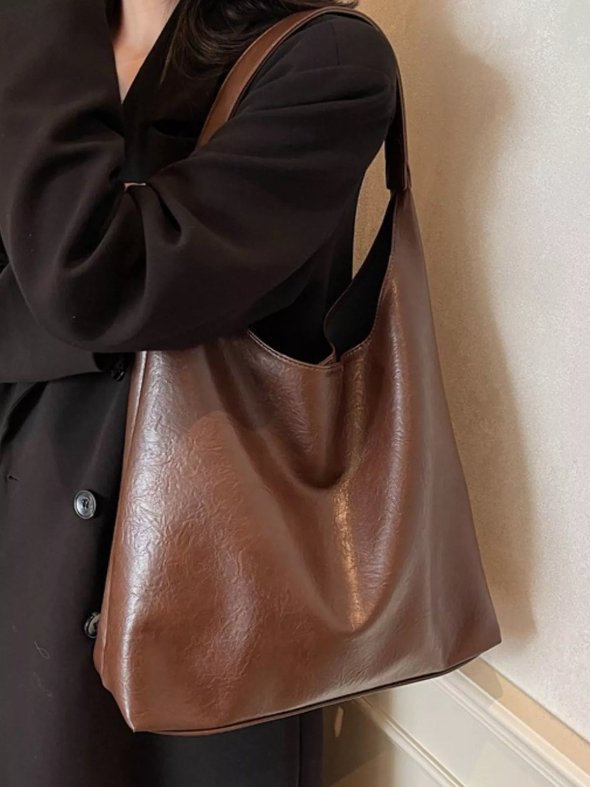 PU Leather Tote Bag