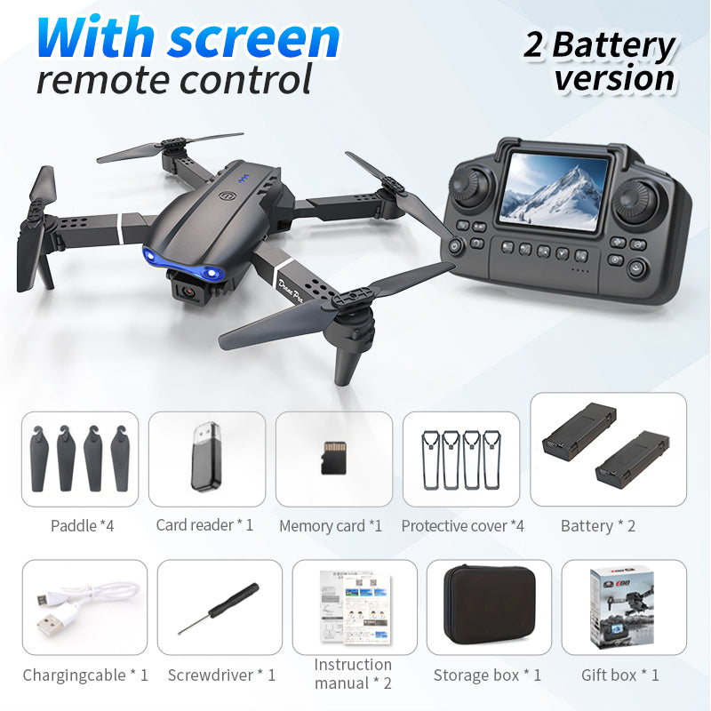 E99Pro Screen Control Dual Electric Drone