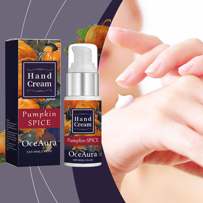 OceAura Pumpkin Moisturizing Hand Cream Hydrates And Moisturizes And Protects Hand Skin Against Dryness