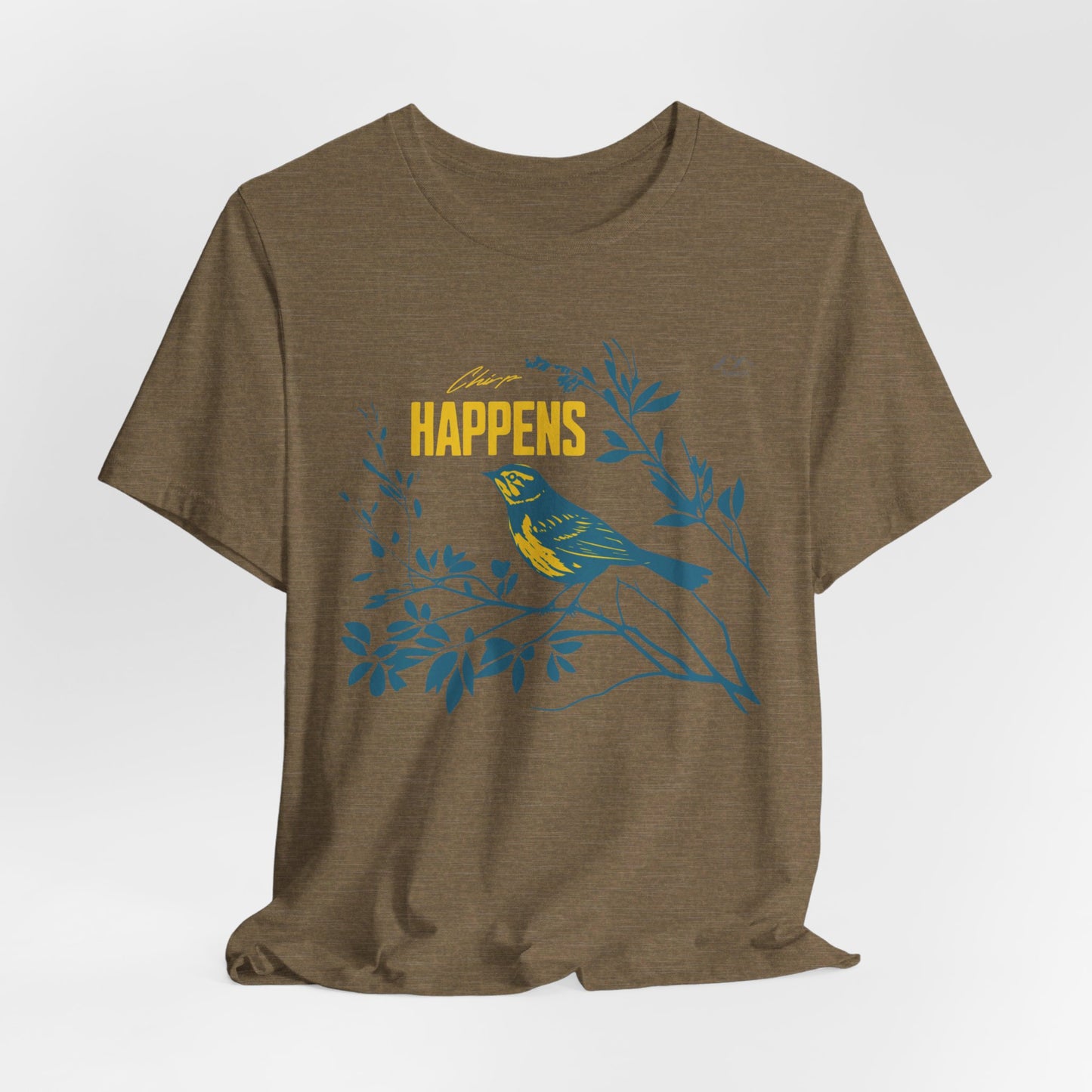 TS-031ML-24 Bird Lover Sparrow Art T Shirt