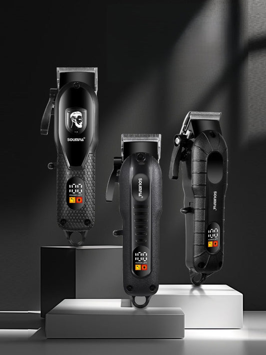 Cordless Hair Clipper with LED Display
