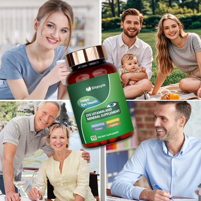 Halal Lutein Eye Health Vision Support Vitamin & Mineral Herbal Extract Lutein Supplement Capsules Lutein Capsules