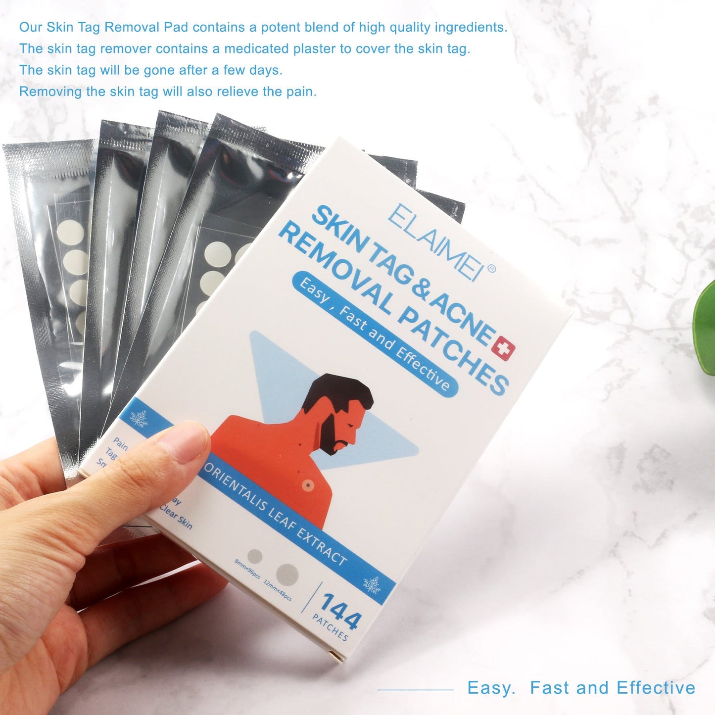 New Skin Tag Remover Patches Skin Tag Remover Pads Covers Conceals Skin Tags Mole Wart Removal Patches Fast Deliver