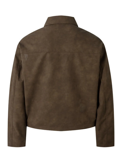 Men's Long Sleeve Zip-Up Jacket